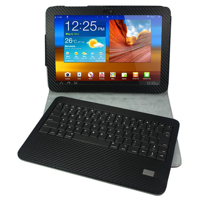 Stare in piedi regolabile sottile pelle pieno fiore Samsung Galaxy Tab caso con tastiera Bluetooth